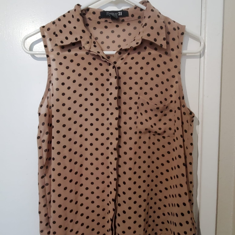 Cut sleeve blouse